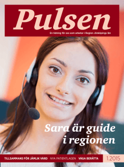 Pulsen - Region Jönköpings län