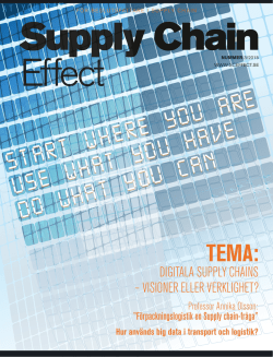 Supply Chain Effect 3/15