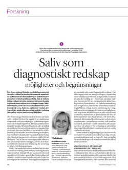 Lynge Pedersen - Tandläkartidningen