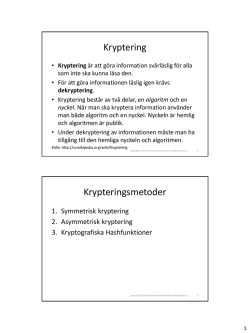 Modul 8 - ASP Kryptering