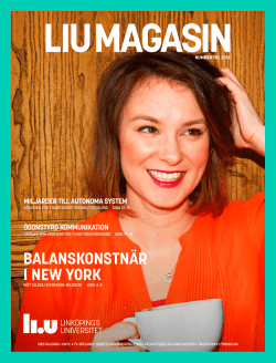 LiU magasin 3-15 - Linköping University