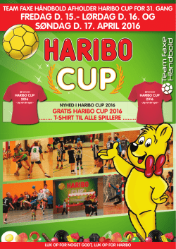 Haribo Cup 2016 indbydelse.indd