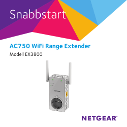 AC750 WiFi Range Extender Modell EX3800