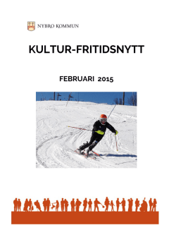 Kultur och Fritidsnytt februari2015 – PDF