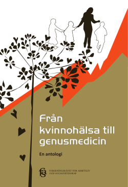 Fran kvinnohalsa till genusmedicin