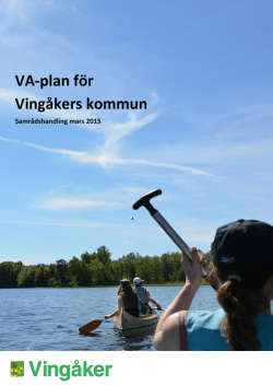 Förslag till VA-plan