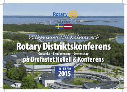 Rotary Distriktskonferens