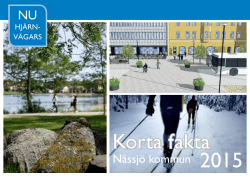 Korta fakta om Nässjö kommun 2015