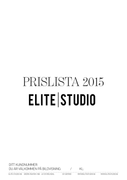 PRISLISTA 2015
