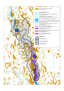 Bilaga 4.1 Skyddsområde med Grundvatten