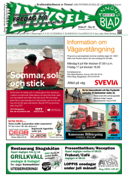 Sommar, sol och stick
