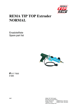 517 7505 REMA TIP TOP Extruder Normale