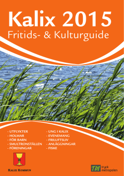 Fritids- & Kulturguide