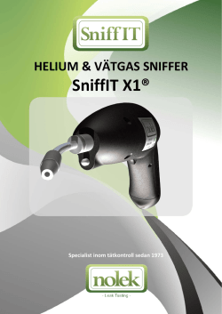 SniffIT X1 SWE