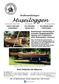 2015 - Båt- och Sjöfartsmuseet i Onsala