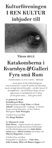 Katakomberna i Kvarnbyn &Galleri Fyra små Rum Kulturföreningen I