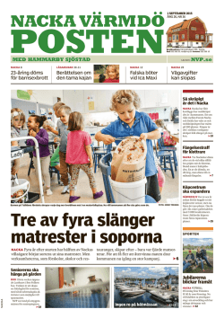 Tre av fyra slänger matrester i soporna