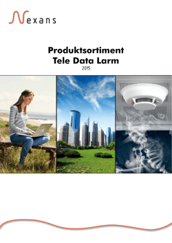 Produktsortiment Tele Data Larm