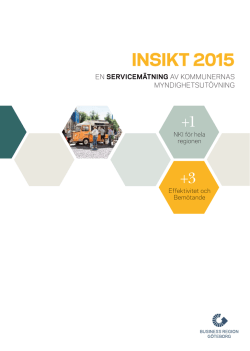 INSIKT 2015 - Business Region Göteborg
