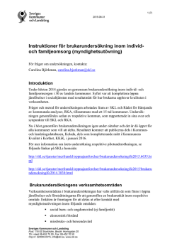 Instruktioner till IFO-brukarundersökning 2015. (PDF, i nytt fönster)
