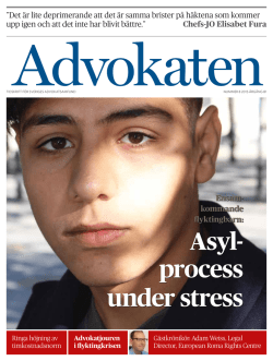 Asyl- process under stress