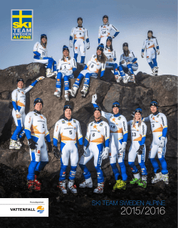 Ski Team Sweden aLPine