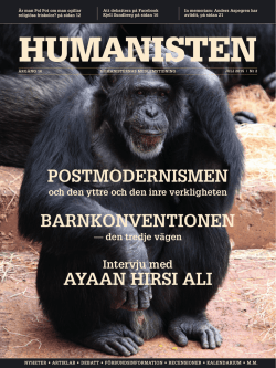 Humanisten nr 2 2015