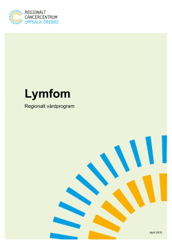 Lymfom - Regionala cancercentrum