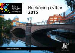 Norrköping i siffror 2015