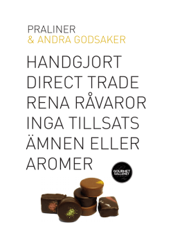 praliner & godsaker - Gourmetgalleriet.se