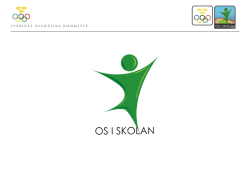 OS i Skolan - Sveriges Olympiska Kommitté