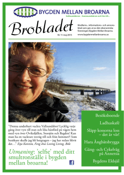 Brobladet 2015-11 - Bygden mellan broarna