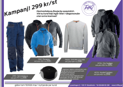 Kampanj 299 kr 201508 Workwear