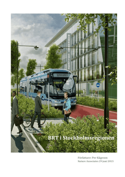 BRT i Stockholmsregionen