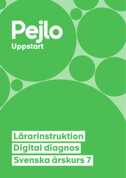 Klicka här för att ladda ner Pejlo Uppstart digital diagnos svenska åk