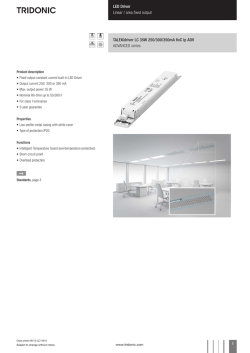 TALEXXdriver LC 35 W 250/300/350 mA fixC lp ADV