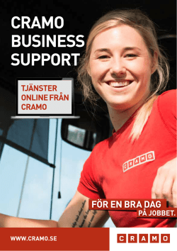 Fördelar med Business support 2015