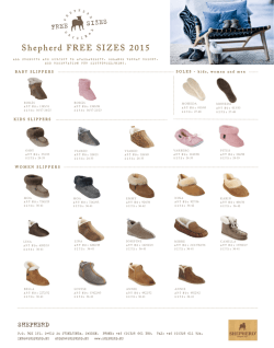 Shepherd FREE SIZES 2015