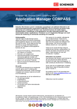 Application Manager COMPASS