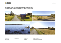 Ortsanalys Bovikens by 2015 (pdf, nytt fönster)