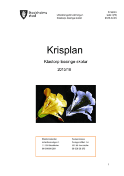 Krisplan 2015-16 Klastorp- Essinge skolor (1 MB