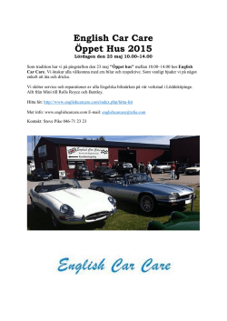 4English Car Care 2015