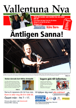 Öppet mån - fre 7 – 17.