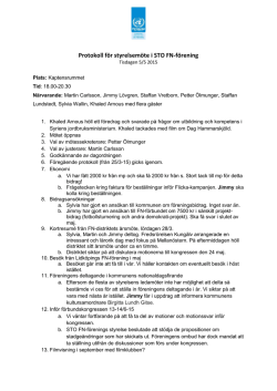 Protokoll från styrelsemöte 5/5-15 (PDF