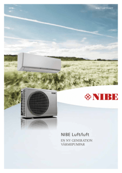 NIBE Luft/luft