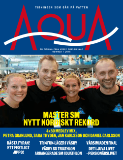 Aqua - Väsby Simsällskap
