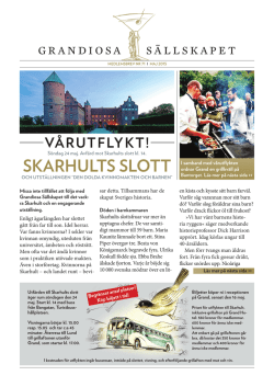 SKARHULTS SLOTT - Grand Hotel Lund