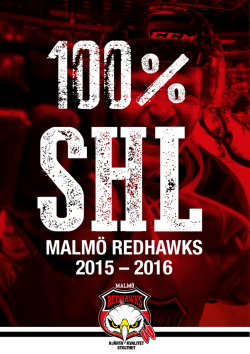 MALMÖ REDHAWKS 2015 – 2016