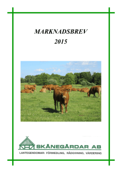 Juni 2015 - Skånegårdar AB