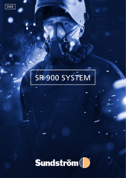 SR 900 SYSTEM - Sundström Safety AB